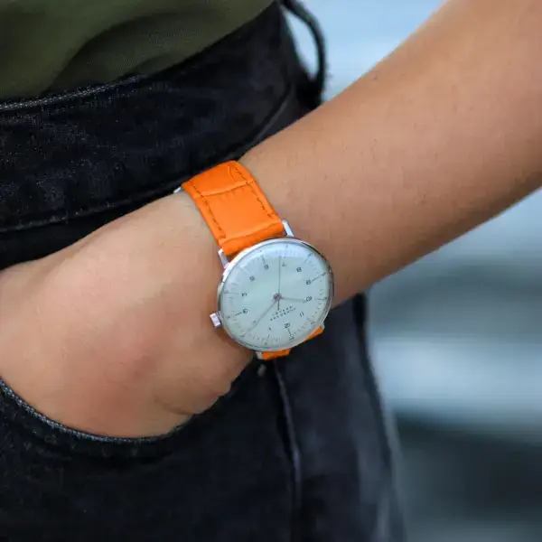 st20 Creative Women’s Crocodile Strap With Quick Release Orange