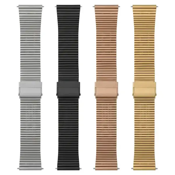 m113 All Colors StrapsCo Heritage Steel Bracelet Stainless Watch Band Strap 18mm 20mm 22mm