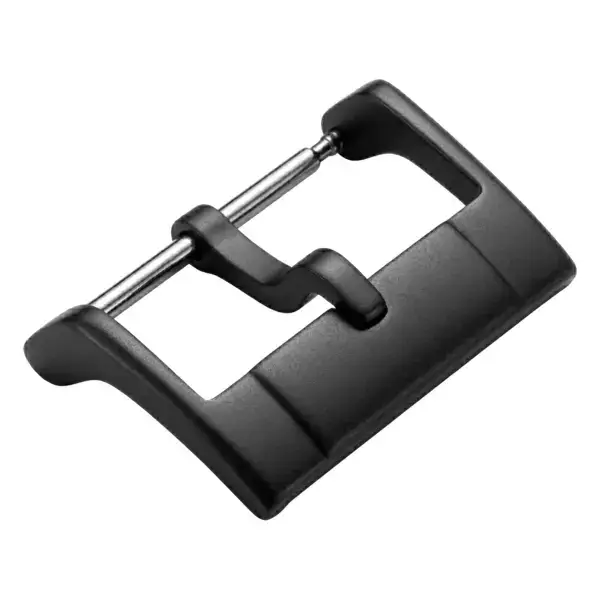 b21.mb Angle Matte Black StrapsCo Signature Tang Watch Buckle 16mm 18mm 20mm