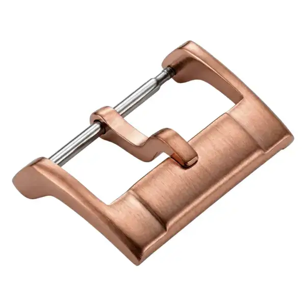 b21.rg Angle Rose Gold StrapsCo Signature Tang Watch Buckle 16mm 18mm 20mm