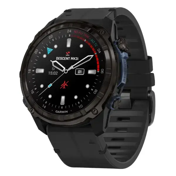 dmk3i.g.r65a.1 Main Obsidian StrapsCo Leather Hybrid Strap QuickFit 26 Watch Band for Garmin Descent Mk3i – 51mm