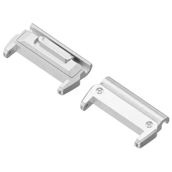 g.ad3.ss Main Silver StrapsCo Pro QuickFit 22 26 Watch Band Strap Adapters for Garmin Smartwatch 20mm 22mm