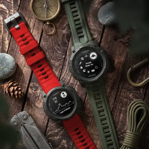 g.r84 Flatlay StrapsCo PrecisionFit Watch Band Strap for Garmin Instinct E Smartwatch 40mm 45mm