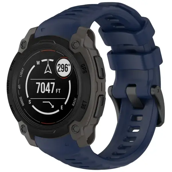 g.r84.5a 40 Main Midnight Blue StrapsCo PrecisionFit Watch Band Strap for Garmin Instinct E Smartwatch 40mm 45mm