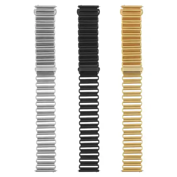 m114 All Colors StrapsCo Bonklip Style Bracelet Watch Band Strap 18mm 20mm 22mm