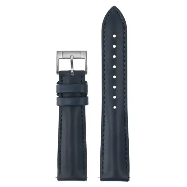 fk31.5 Up Midnight DASSARI Leather FKM Hybrid Watch Band Strap 19mm 20mm 21mm 22mm 23mm 24mm