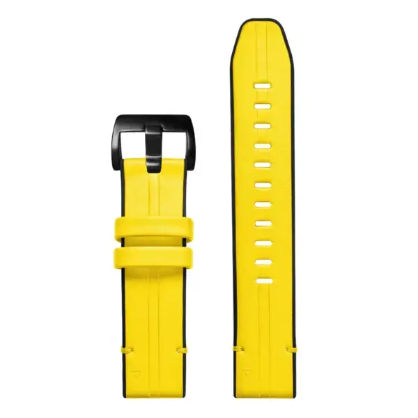 g.r73a.10 Up Solar StrapsCo Leather Hybrid Strap QuickFit 22 Watch Band for Garmin Watch