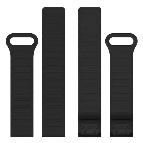 g.r88.1 Up Black StrapsCo MagLoop Active Watch Band Strap for Garmin QuickFit 20 22 26