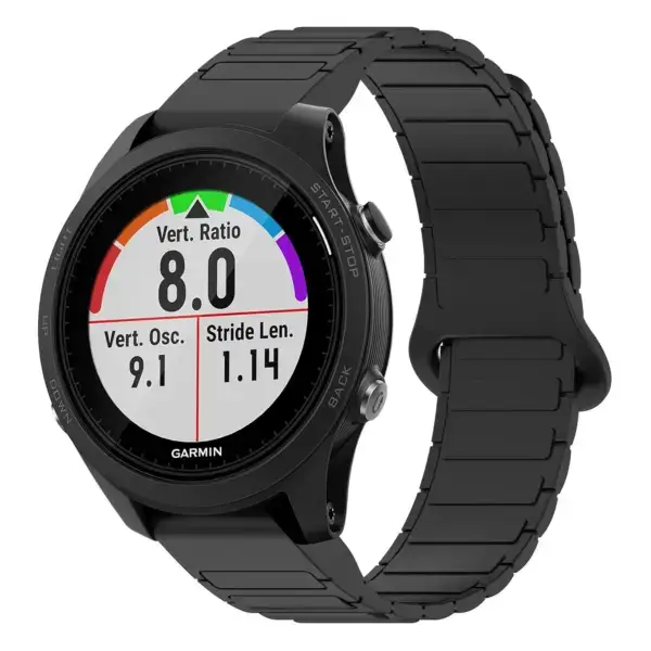 f935.g.r88.1 Main Black StrapsCo MagLoop Active Watch Band Strap for Garmin Forerunner 935
