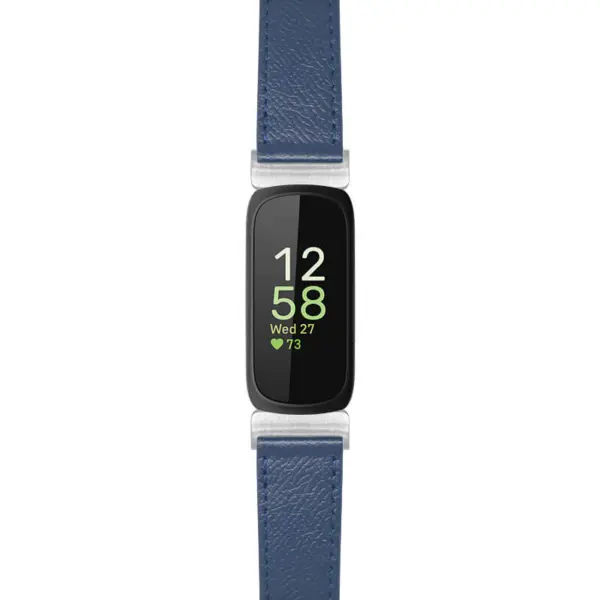 ks7 BlueStrapsCo Textured Leather Strap For Fitbit Inspire 3