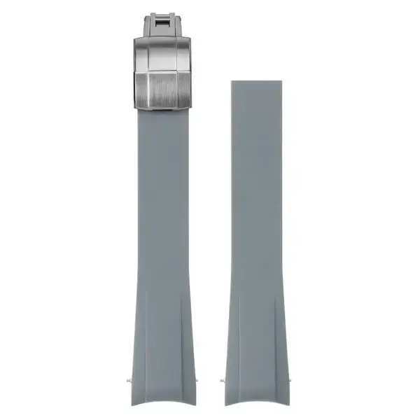 fk32.7.bs Up Grey (Brushed Silver) StrapsCo Fitted CTS Watch Band Strap for Tudor Black Bay 58 20mm