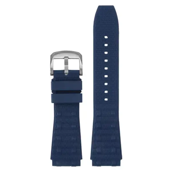 br.r1.5 Up Blue StrapsCo Fitted Rubber Watch Band Strap for Breitling Chronomat 22mm