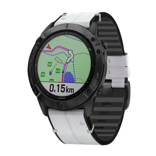 Leather Hybrid Strap for Garmin Instinct, featuring a stylish design that combines comfort and durability, perfect for enhancing your smartwatch experience