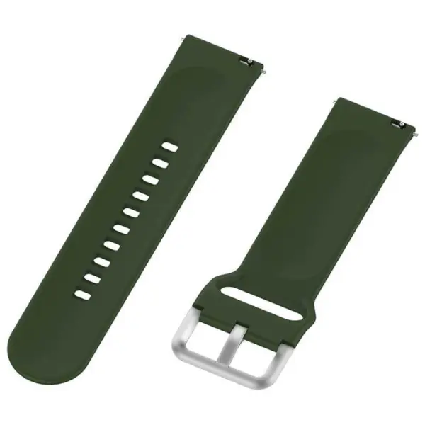 Endurance Strap for Garmin Forerunner 265 in a stylish dark green color. Durable and comfortable, perfect for active lifestyles and enhancing your watch's look