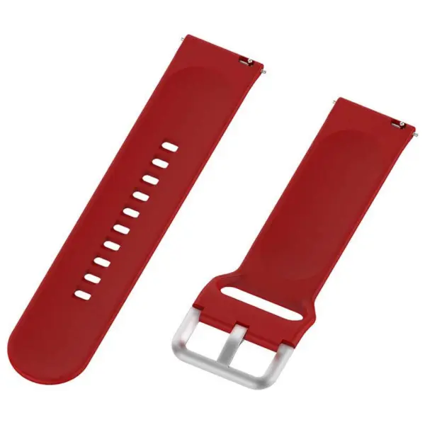 Red Endurance Strap designed for Garmin Forerunner 265, featuring a sleek design and durable material for optimal comfort during workouts and daily use