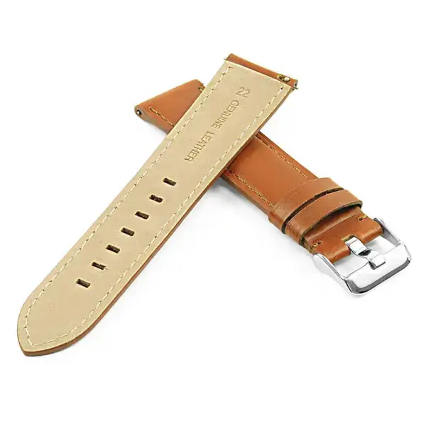 sw.l2.3 DASSARI Smooth Leather Strap in Tan 2