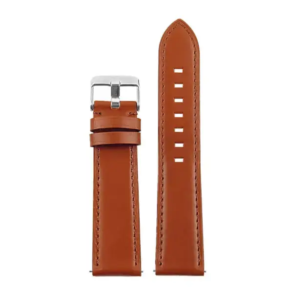 sw.l2.2 DASSARI Smooth Leather Strap in Brown 2b