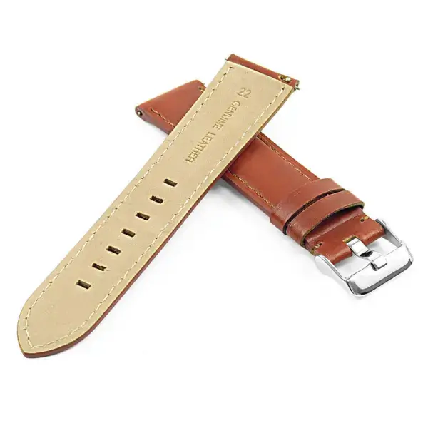 sw.l2.2 DASSARI Smooth Leather Strap in Brown 3