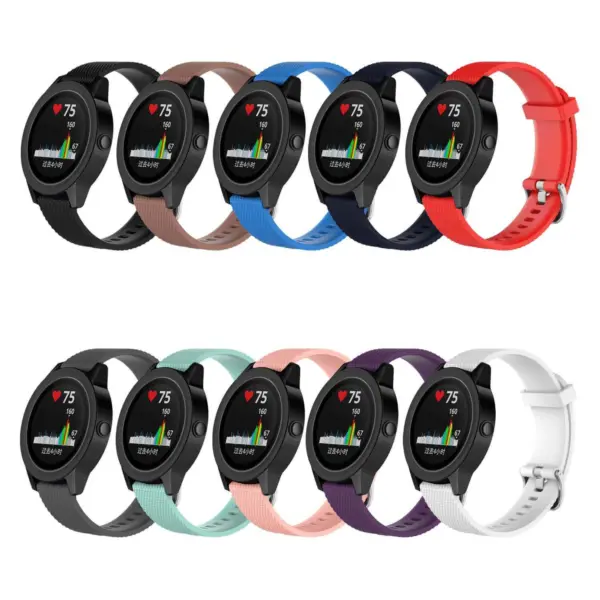 G.r25.1 All Color Silicone Rubber Fits VivoActive 3