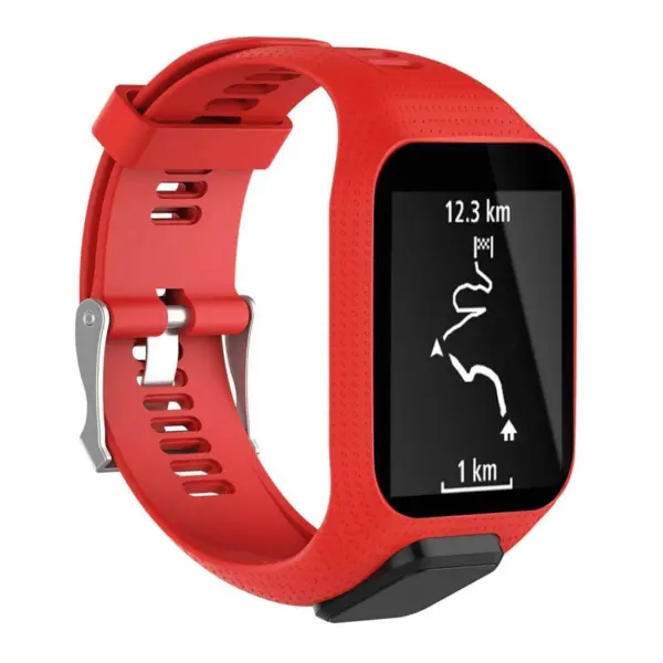 Tt.r2.6 TomTom Runner 2 3 Sport GPS Strap In Red
