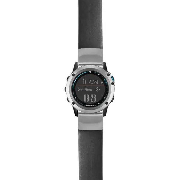 g.qtx3.st24 Main Black StrapsCo Heavy Duty Leather Watch Band Strap 22mm