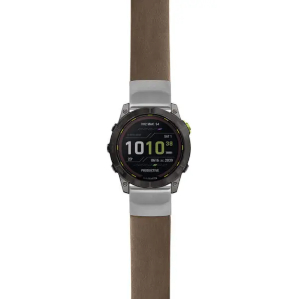 g.ed2.st24 Main Brown StrapsCo Heavy Duty Leather Watch Band Strap 20mm