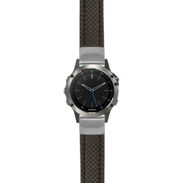 g.qtx5.st25 Main Black StrapsCo Heavy Duty Carbon Fiber Watch Strap 20mm