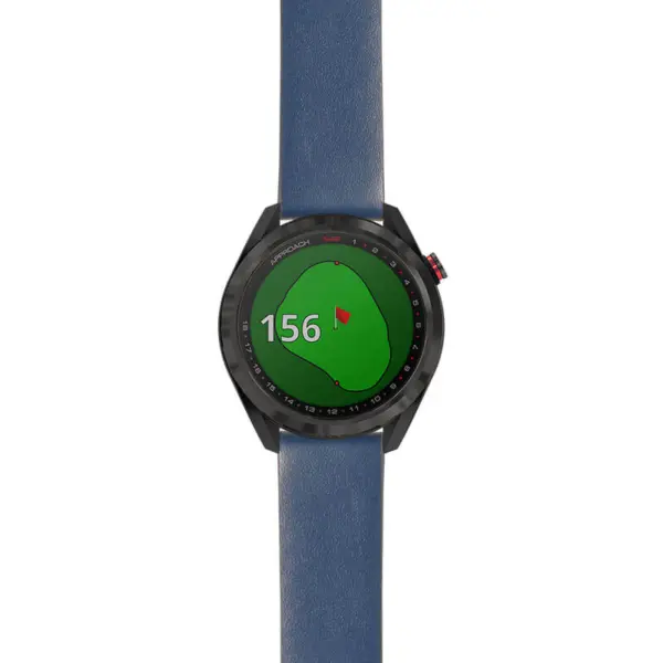 g.aS42.st24 Main Blue StrapsCo Heavy Duty Leather Watch Band Strap 20mm