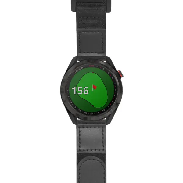 g.as42.nt13 Main Black StrapsCo Hook and Loop Explorer Watch Band Strap Nylon Velcro NATO 20mm
