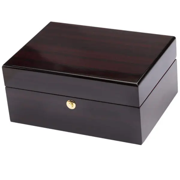 Wood Watch Box For 2 Watches 3