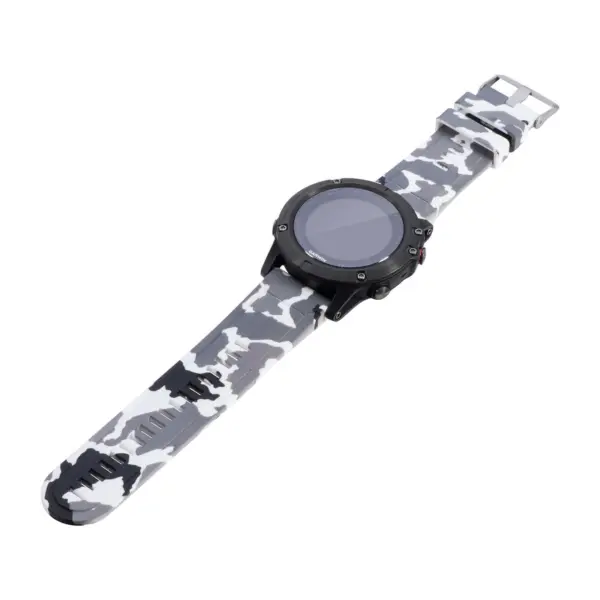 G.r41.f Main White Camo StrapsCo QuickFit 26 Silicone Rubber Replacement Watch Band Strap For Garmin Fenix 5X 3 3 HR