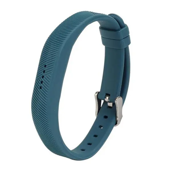 Fb.r7.5 Silicone Strap For Fitbit Flex In Blue