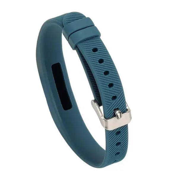 Fb.r7.5 Silicone Strap For Fitbit Flex In Blue 2