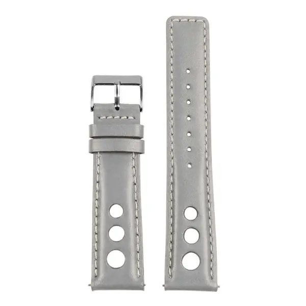 Leather Rally Strap with Quick Release, available in various sizes (8mm to 24mm). Features a sleek design and durable leather material for a stylish watch accessory