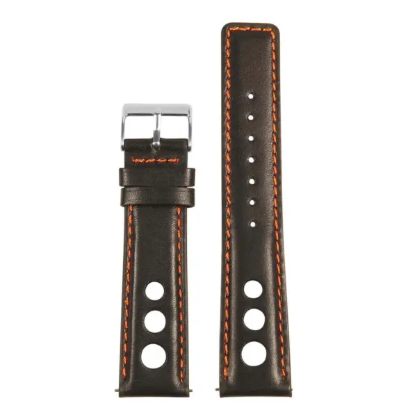 St26.1.12 Up Black & Orange Rally Strap