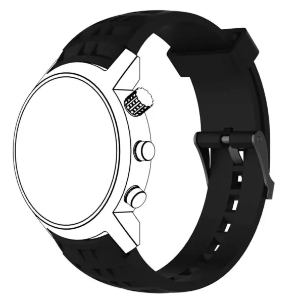 Su.r9.1 Strap For Suunto Elementum Terra In Black