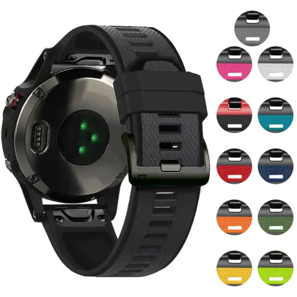 Upgrade your Garmin Fenix 3 or 3 HR with the ColorBlock Endurance Strap. This durable, stylish watch band comes in various colors, perfect for any adventure